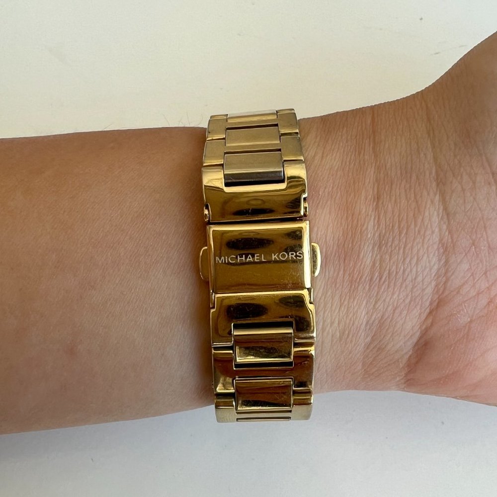 Michael Kors Mini Camille Gold Tone Watch MK5759 - Picture 2 of 5
